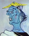 Portrait Woman in Hat 1938 Cubism Pablo Picasso